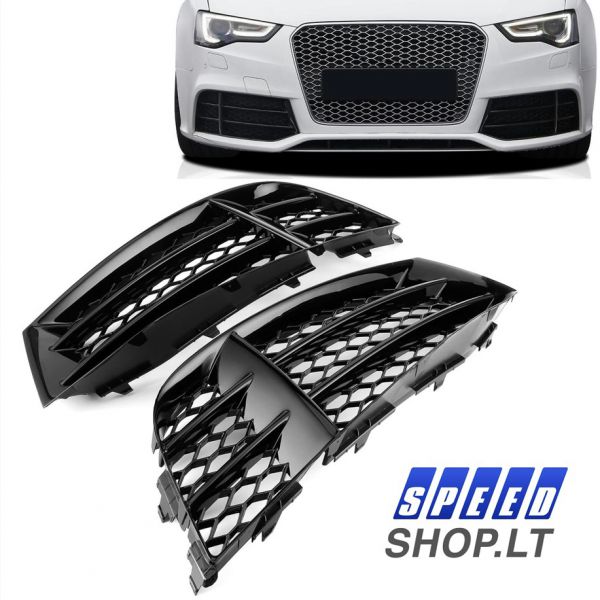AUDI RS5 B8.5 bamperio apatinės grotelės